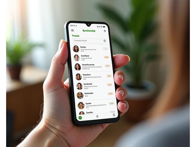 Captură de ecran stilizată a aplicației mobile Orizont Sănătos rulând pe un smartphone modern, afișând un feed de forum interactiv cu icoane de chat și notificări pop-up, într-un design curat și primitor.